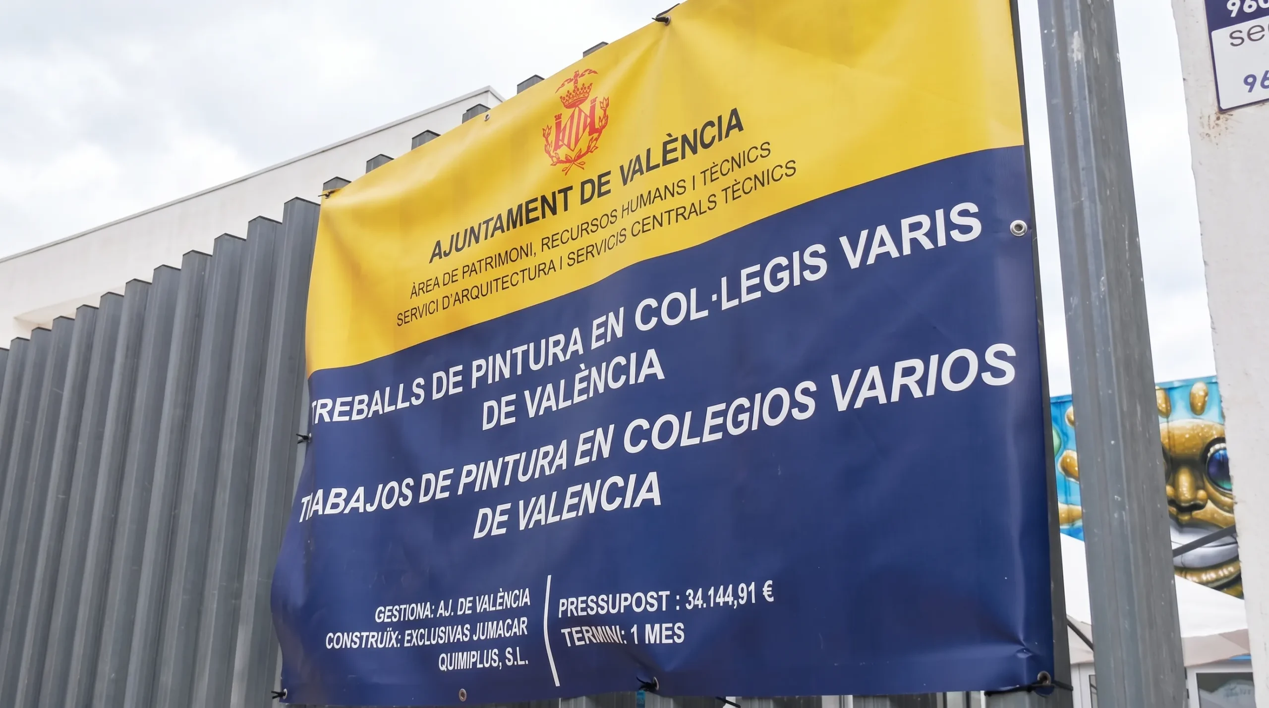  María José Catalá. Visita l'Escola Infantil Clara Campoamor.
